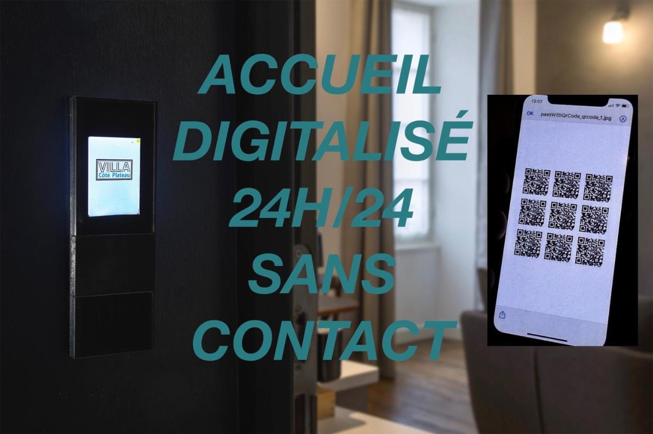 Appart'Hotel - Villa Cote Plateau - Hyper Centre - 3 Etoiles Certifiees- Angoulême Dış mekan fotoğraf